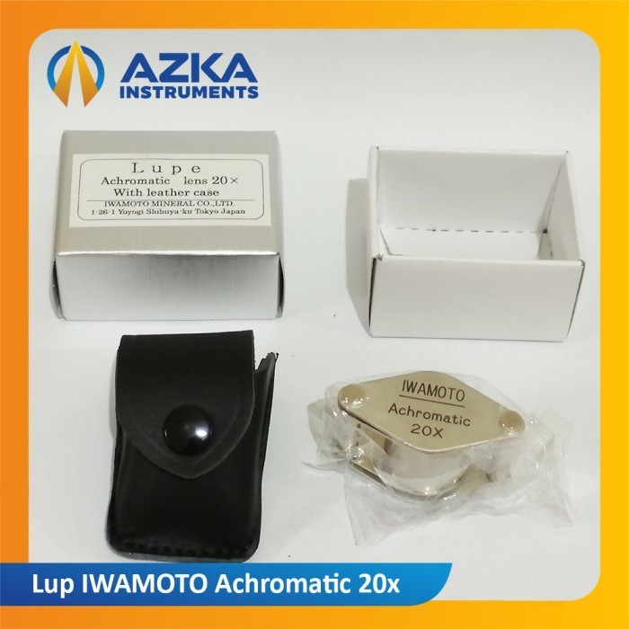 

Kaca Pembesar / Hand Lens / Loupe / Lup Geologi iwamoto Achromatic 20x