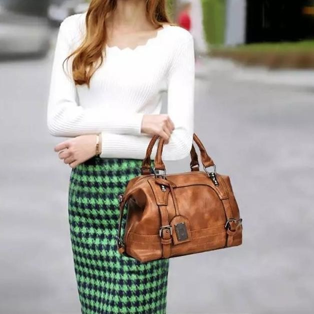 TAS WANITA IMPORT KULIT BRANDED HAND BAG ELEGAN SELEMPANG PESTA MEWAH