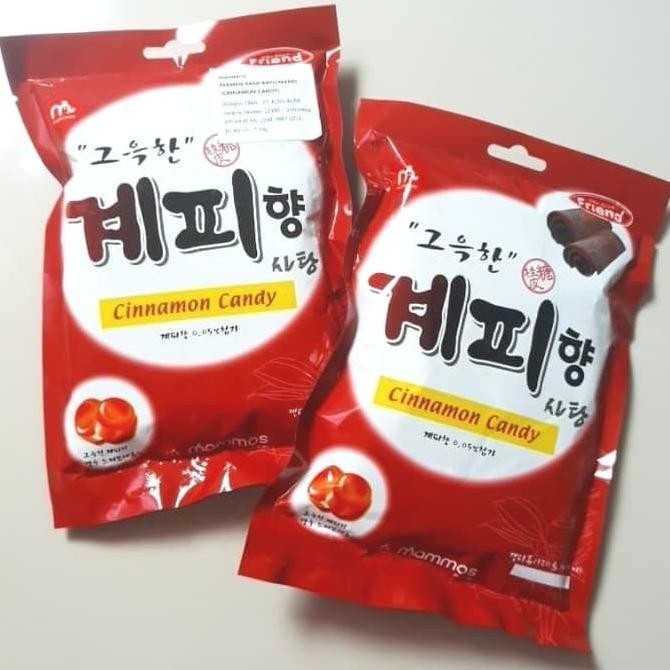 

Mammos Cinnamon Candy 120gr / Permen Rasa Kayu Manis Import