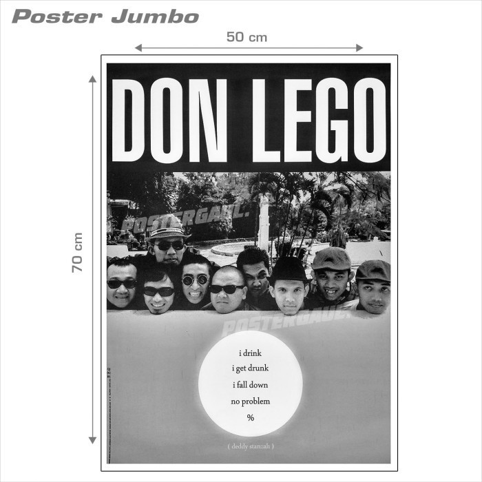 Poster : Don Lego #Rj94 - 50 X 70 Cm