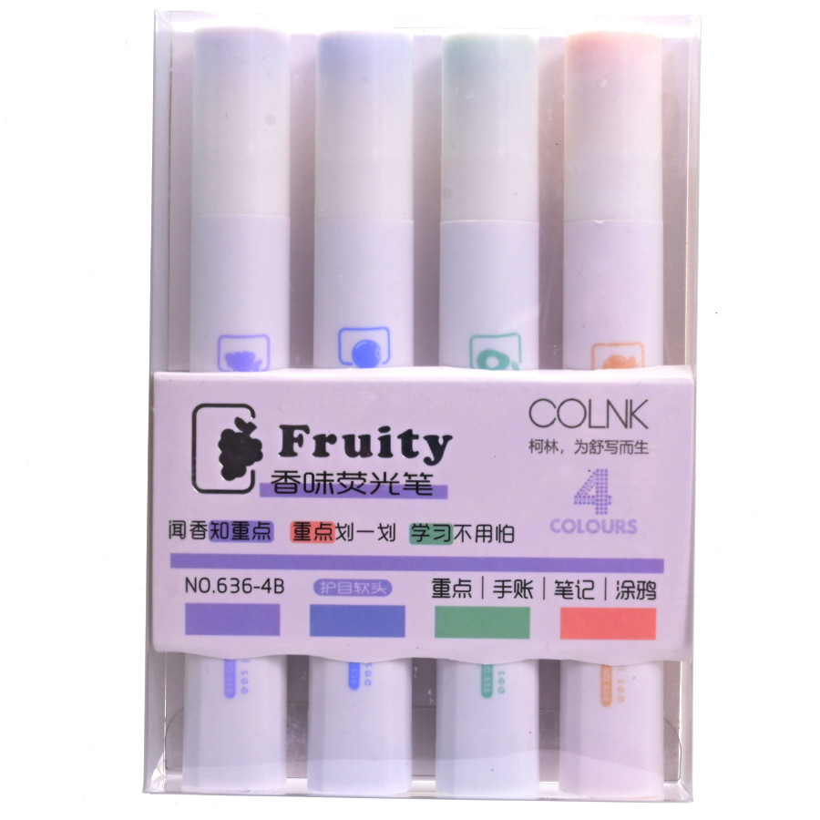 

Rambla - Bunny & Klin Highlighter Scented Isi 4 Pcs