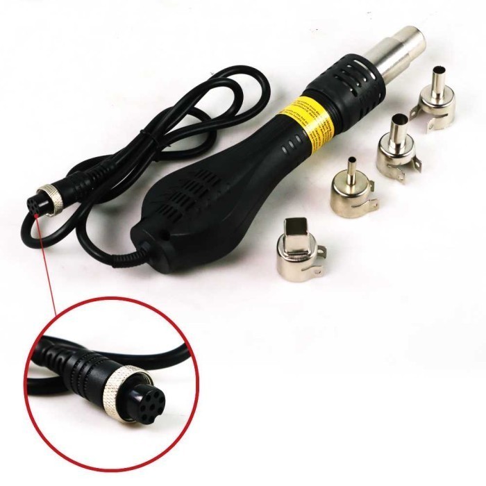 Soldering Station 2 In 1 Solder + Hot Air Heat Gun 750W - 8582D