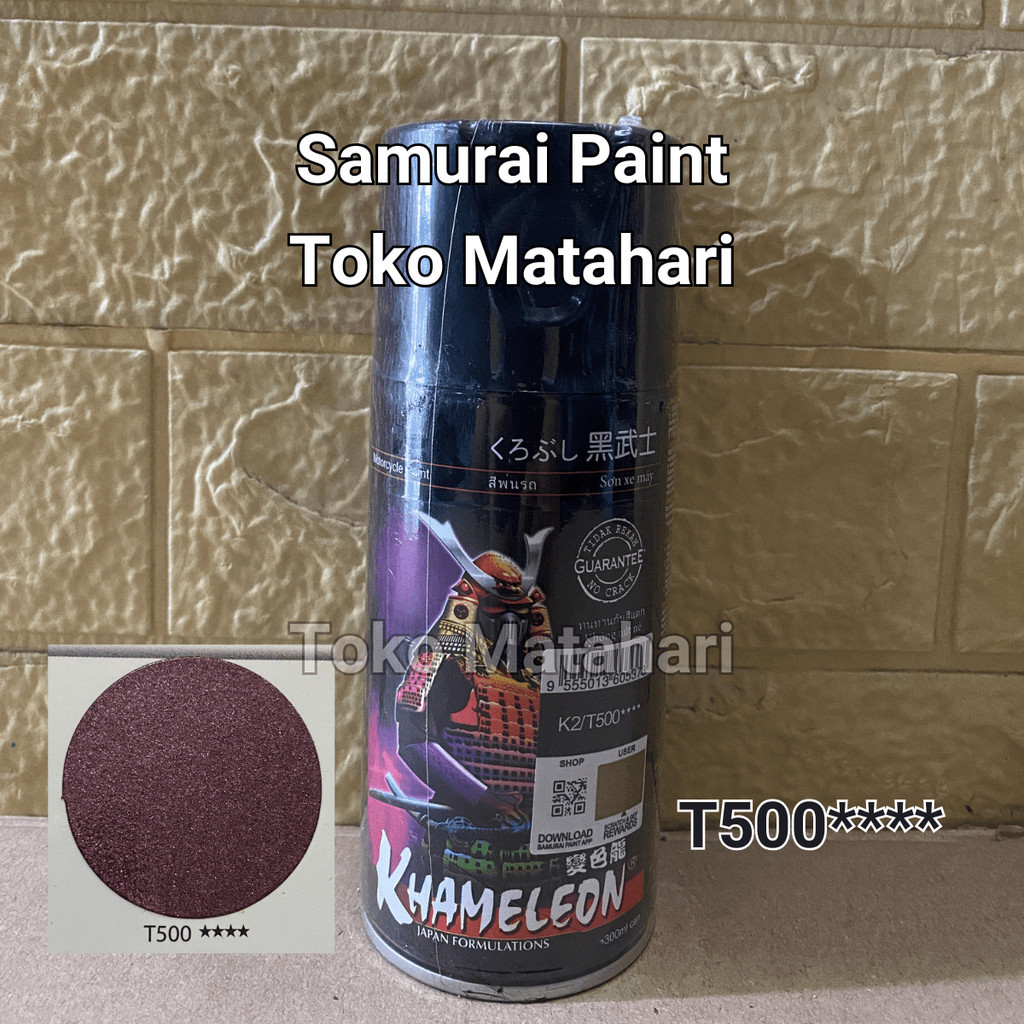 Samurai T500**** Bunglon Cat Semprot Samurai Kurobushi