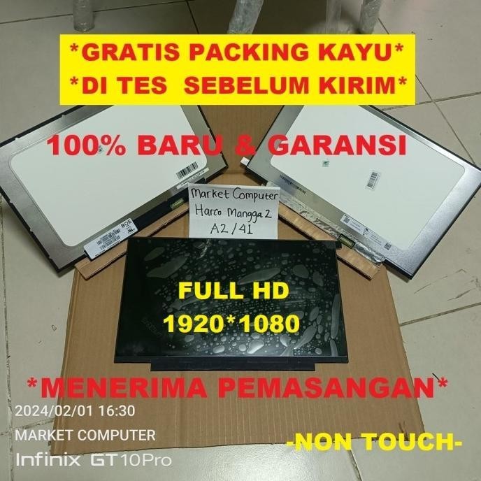 LAYAR LED LCD LENOVO THINKBOOK 14 IIL G2 ARE G3 ALC 14-IIL 14G2ARE FHD PROMO