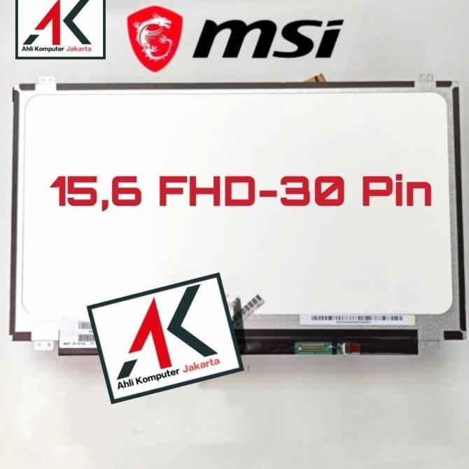 Led LCD Laptop MSI 6QF GL63 GE63 GP62 GE62 CX62 GL62 N156HGA-EAL HARGA SPESIAL