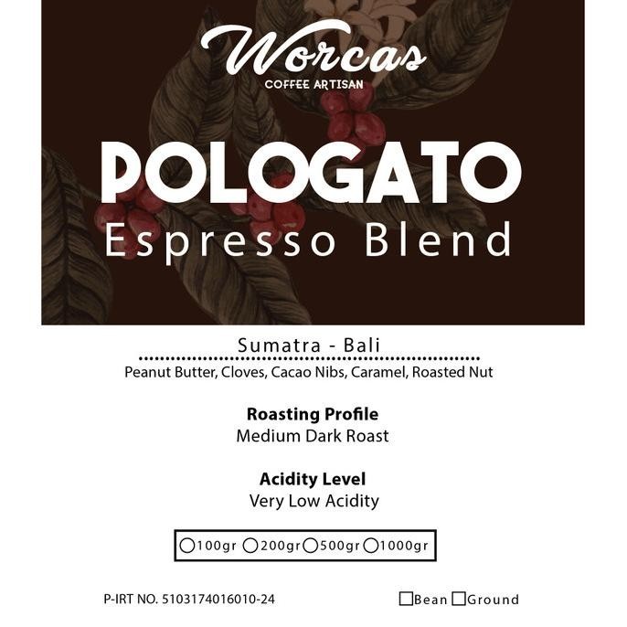 

Worcas Kopi Pologato Espresso Blend 1 Kg