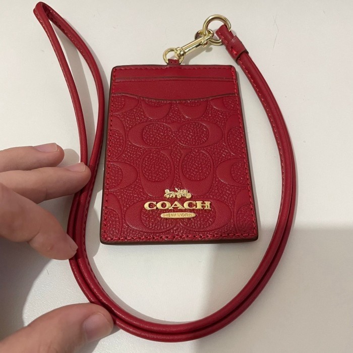 

Ane Lanyard Coach Original/Id Holder/Nametag