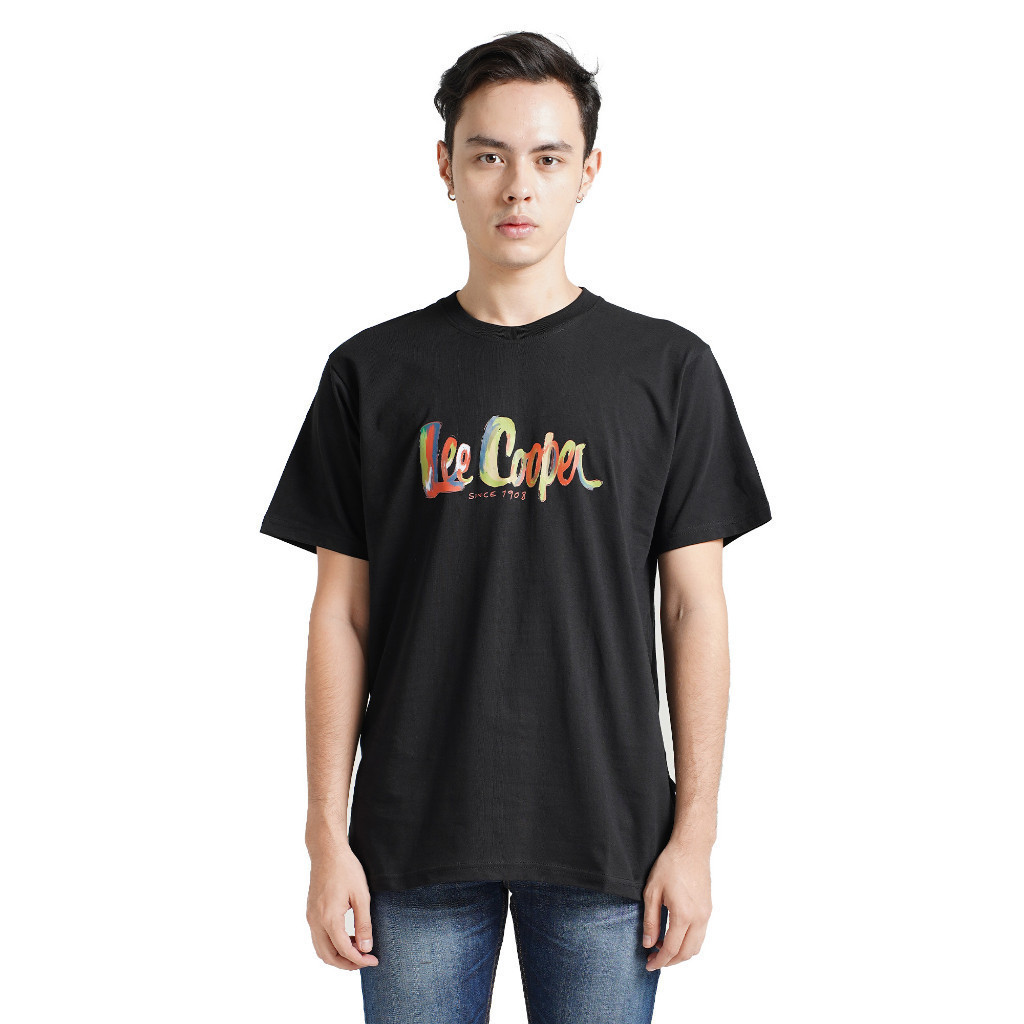 Lee Cooper T-shirt Crayon Black