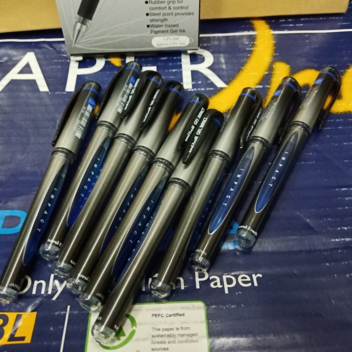 

Arom Pulpen Uniball Gel Impact 1.0 Perlusin