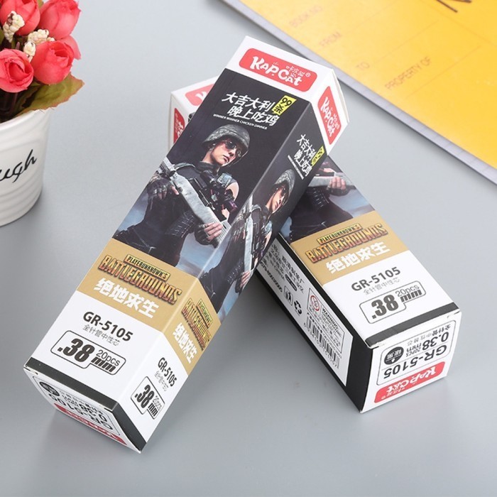 

Arom 20Pcs Isi Ulang Pulpen Gel 0.38 / 0.35Mm Untuk Perlengkapan Sekolah