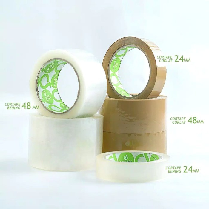 

LAKBAN CORTAPE 48MM 90YARD 1/2 DUS ISI 36ROLL