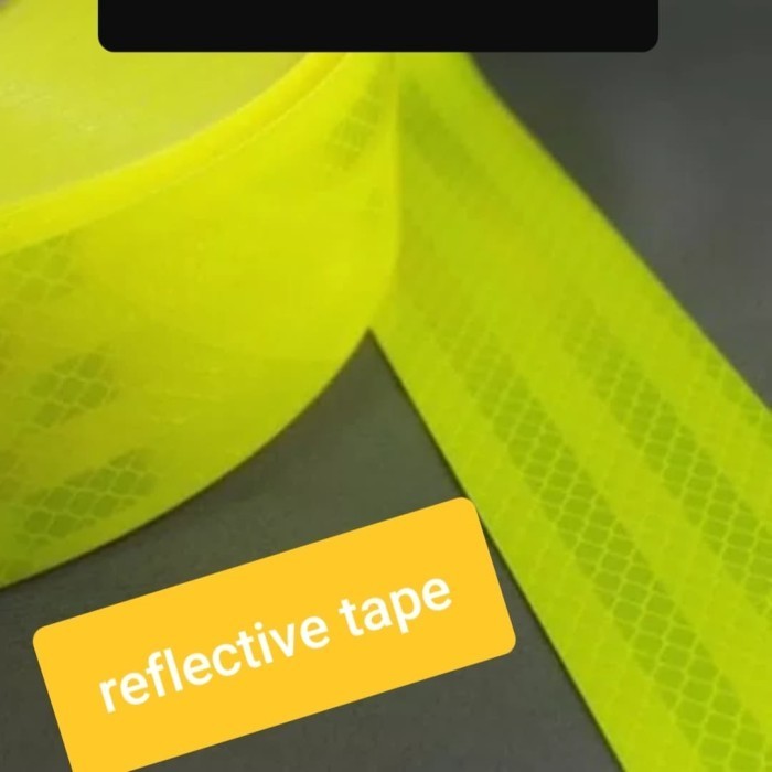 

sticker reflective 2"x 45M yellow Not 3m egp hip-stiker motif 3m