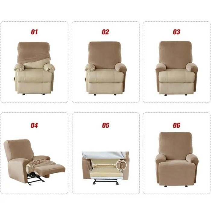 sarung sofa recliner cover sofa reclining import