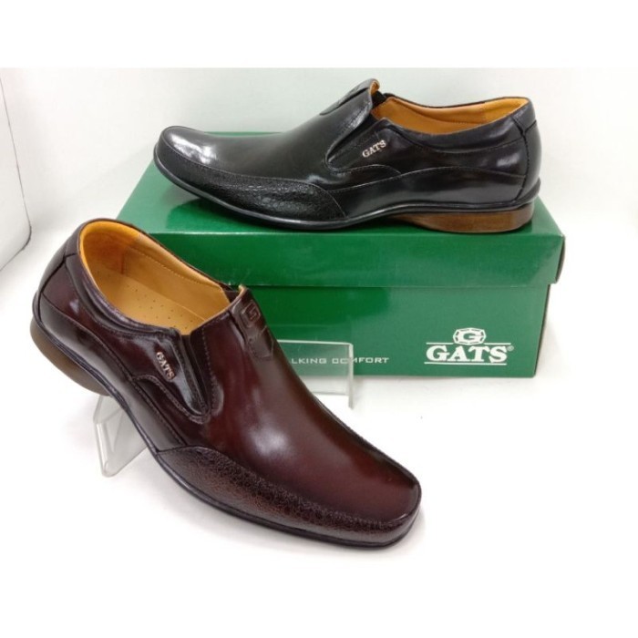 Sepatu Pria Merk Gats Original Sepatu Pria Kulit Asli