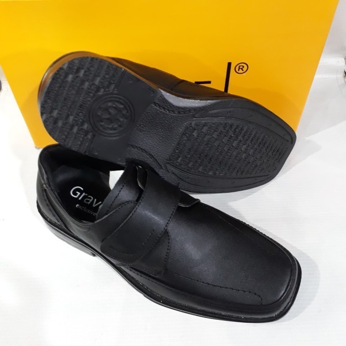 Sepatu Pantofel Rempel Gravel Original Kulit Cibaduyut