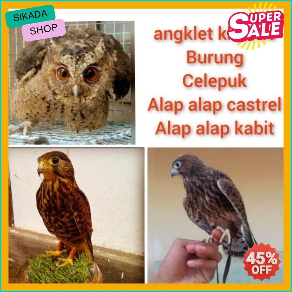 Angklet Celepuk /Tali Burung Hantu Celepuk/Kabit/ (Cod)