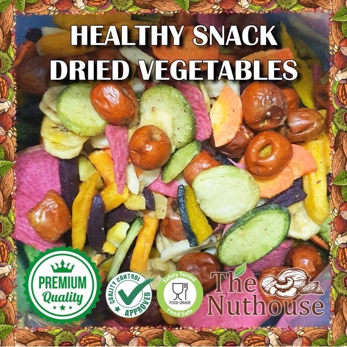 

TERLENGKAP 100gr Crispy Mixed Dried Vegetables Keripik Sayuran Campur Snack Diet