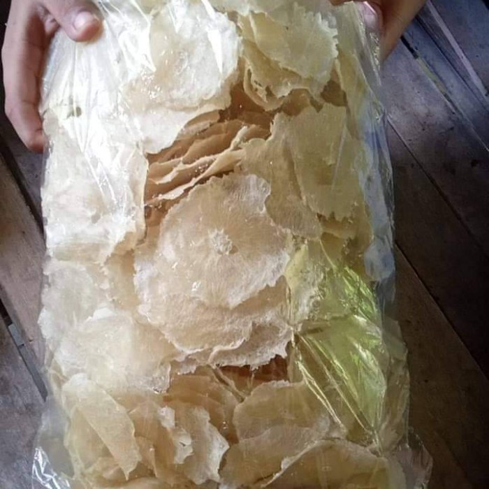 

DISKON emping garut mentah/rasa original/non kolesterol/isi banyak