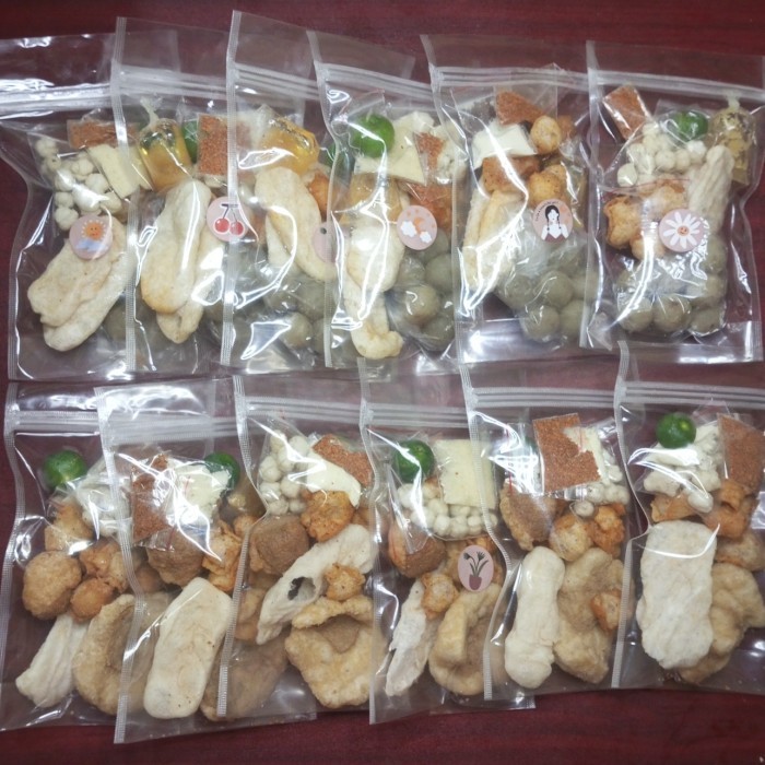 

HEMAT paket mix baso aci & cuanki 12pcs