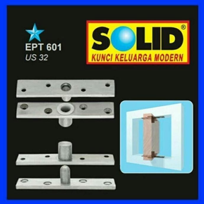 Engsel Pivot Jendela Merk Solid Ept 601 Terbatas