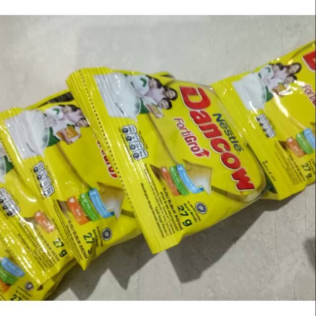 

Dancow sachet putih 10 x 27gr