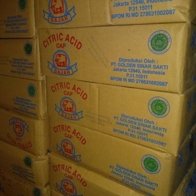 

citric acid 10pak x 20pcs x 50gr