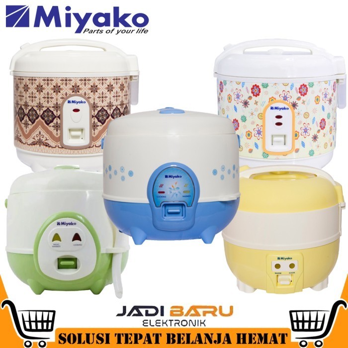 Rice Cooker Miyako Mcm612 / Mcm512 / Mcm610 / Mcm606 / Mcm609 [Resmi]
