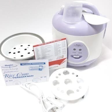Maspion Ex 0618 Magic Com Rice Cooker 3In1 0,8L Ex0618