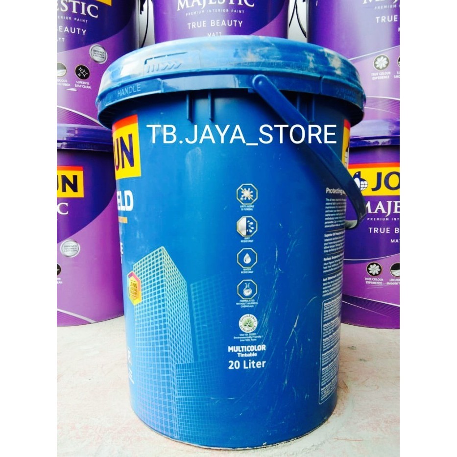 Stok Terbatas Jotun Jotashield Antifade Cat Tembok Jotun Putih 7236 (Chi) 20L