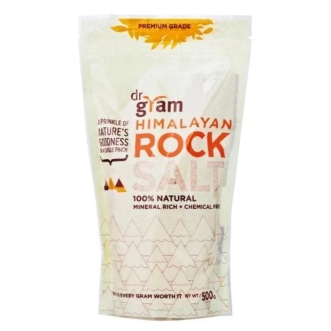 

Dr Gram All Natural Himalayan Salt 500 gr / Garam Himalaya Dr Gram DS10