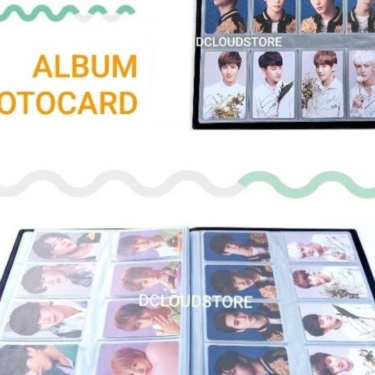 

Buku Binder Pc Photocard Kpop Book Organizer Foto Poto Card Holder Bts
