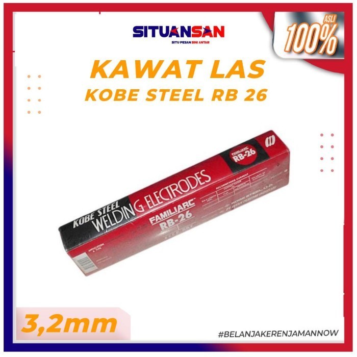 Kawat Las RB 26 dia. 3.2 mm