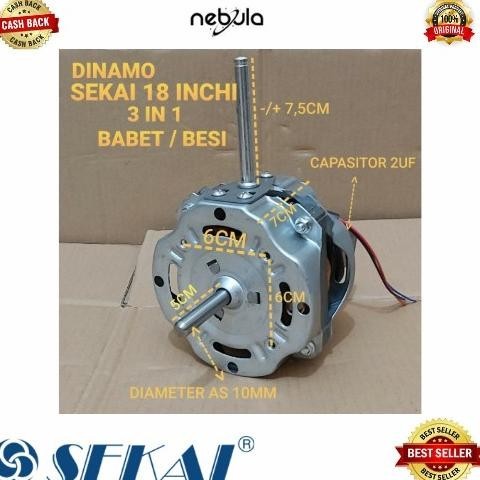 DINAMO KIPAS ANGIN SEKAI 18 INCH