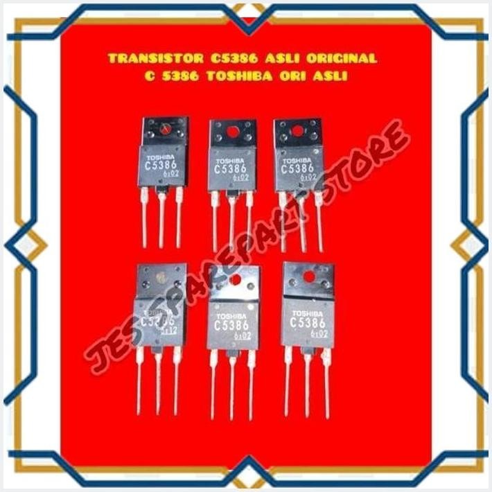 [JEW] TRANSISTOR C5386 ASLI ORIGINAL  C 5386 TOSHIBA ORI ASLI