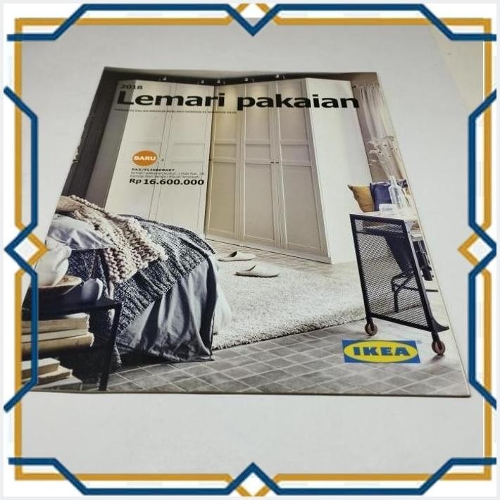 [JWS] BUKU MAJALAH IKEA LEMARI PAKAIAN 2018