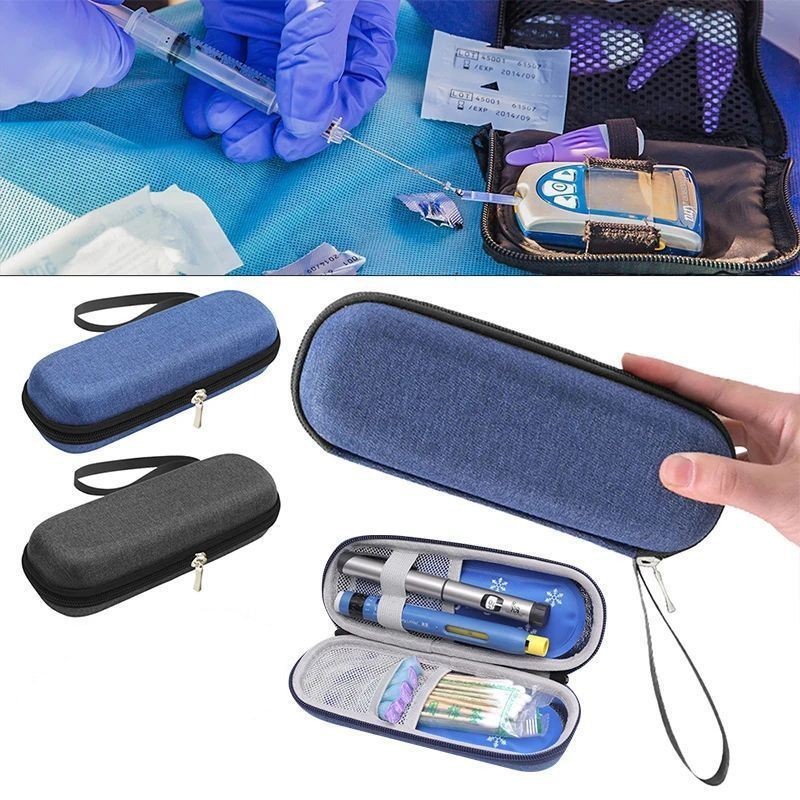 Portable Cooler Bag Insulin Cooler Bag Tas Insulin Portable Insulin Bag Insulin Cooler Travel Case