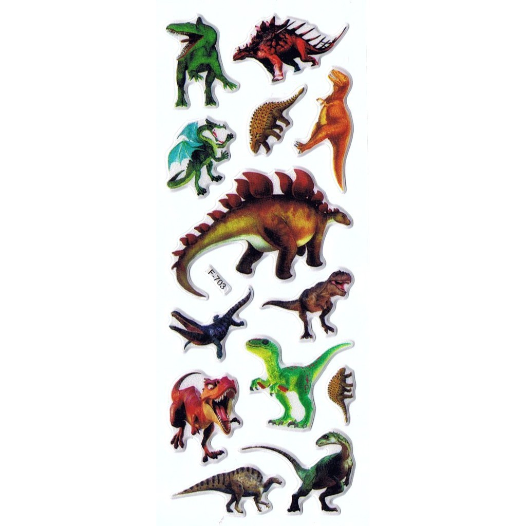 

SK409 Sticker Stiker Penghargaan Motivasi Anak Foam Emboss Dinosaurus Dino