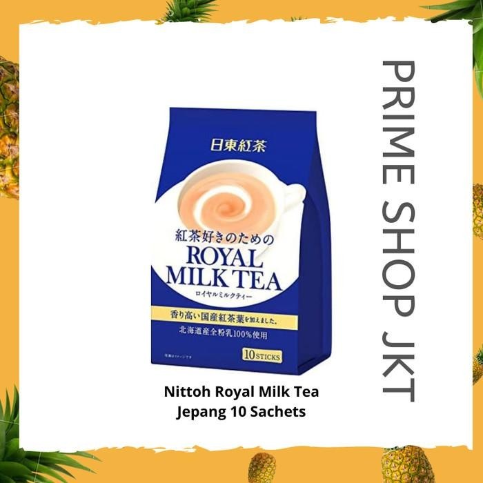 

Nittoh Royal Milk Tea 140gr Minuma Teh Susu Jepang Import 1 bgks 10pcs Kualitas Terbaik