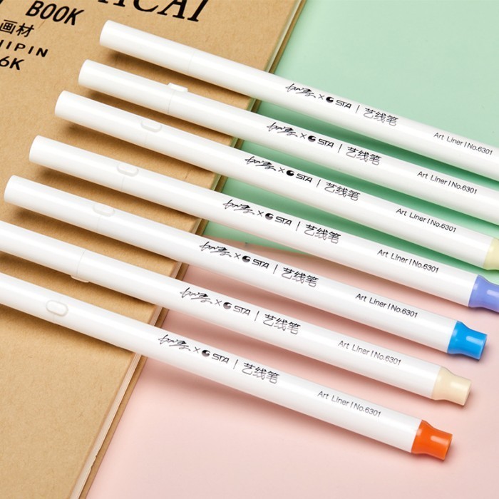 

Sarila Sta Art Fine Liner Marker 0.6Mm - Spidol Pen Warna 24 Warna