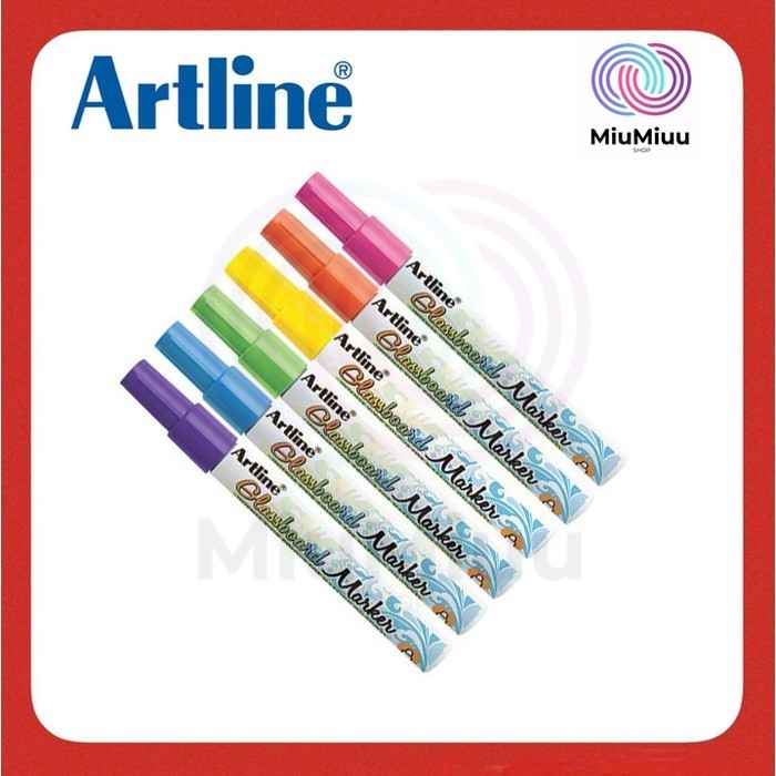 

Sarila Spidol Kaca Glassboard Marker Artline Epg-4 (3Pcs)