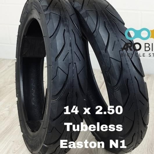 Ban Luar Sepeda Listrik 14 X 2.50 Tubeless Genio Easton N1 Ban Selis