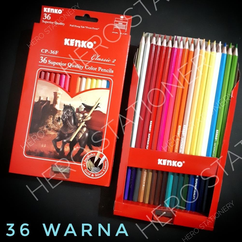 

Hj-64 Pensil Warna Kenko Set 36 Warna Cp-36F Gratis Ongkir