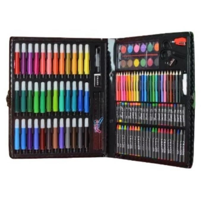 

Crayon Set 150pcs / Krayon Mewarnai Anak 150pcs / Pensil Warna Set 150 LAJ