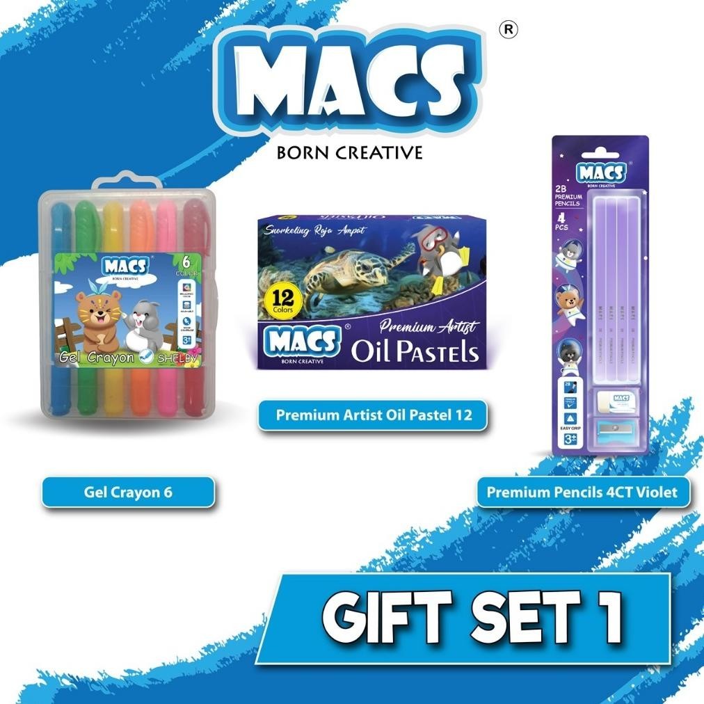 

As25 Macs Gift Set 1 / Hampers / Crayon Gratis Ongkir