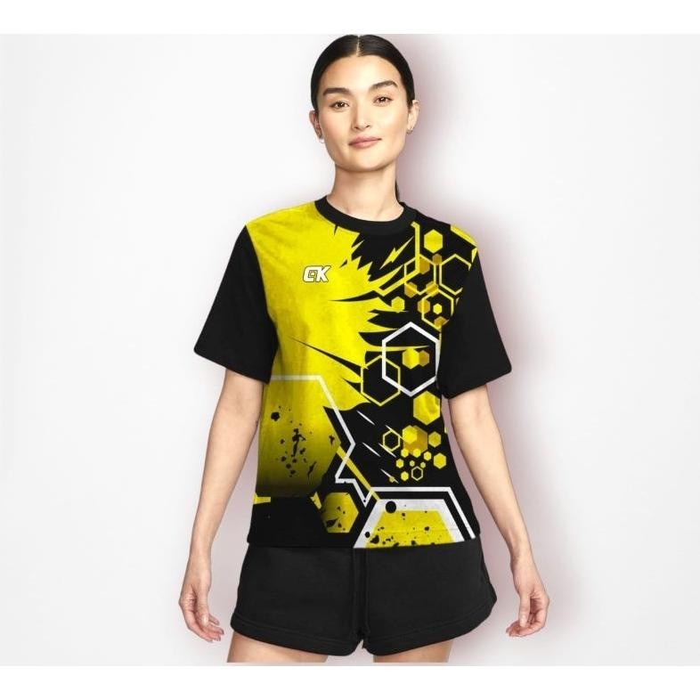 Original ( Cod ) Terbaru Baju Volly Wanita Baju Senam Wanita Premium Badminton Bulutangkis Kaos Runn