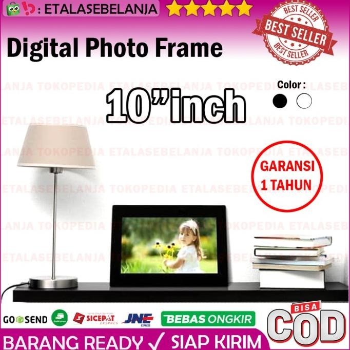 Bingkai Foto Digital 10 Inch Terbaru - Evd Dpf10 Digital Foto Frame
