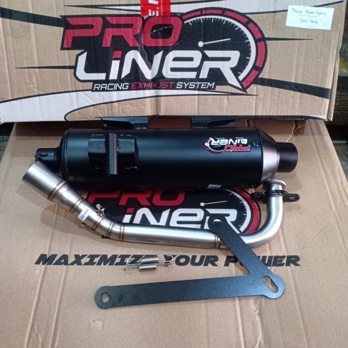 Ready Knalpot Proliner Standart Racing Mio M3 Soul GT 125 Mio S