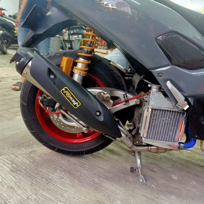 Ready Knalpot ROB1 ROB 1 Original Aerox Nmax PCX 150 Vario ADV 150 CAP V