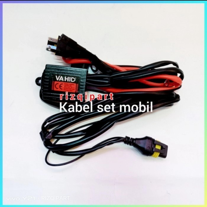 Ready Kabel Relay Set Projie Biled HID Mobil Motor H4 VAHiD