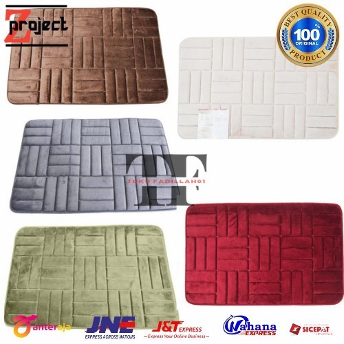 Forhom Keset Kamar Mandi 50X80Cm Anti Slip / Keset Kamar Mandi Forhom